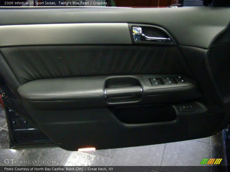 Twilight Blue Pearl / Graphite 2006 Infiniti M 35 Sport Sedan