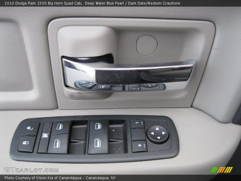 Deep Water Blue Pearl / Dark Slate/Medium Graystone 2010 Dodge Ram 1500 Big Horn Quad Cab