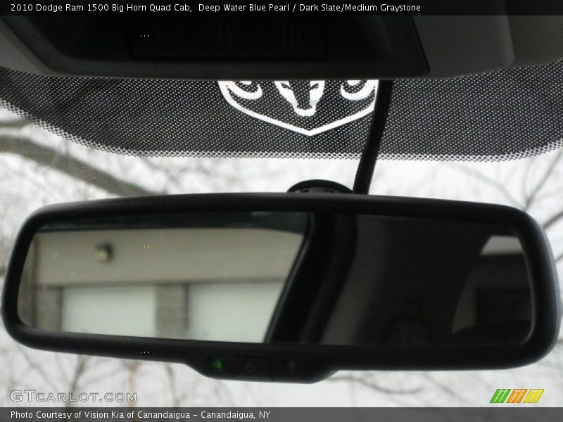 Deep Water Blue Pearl / Dark Slate/Medium Graystone 2010 Dodge Ram 1500 Big Horn Quad Cab