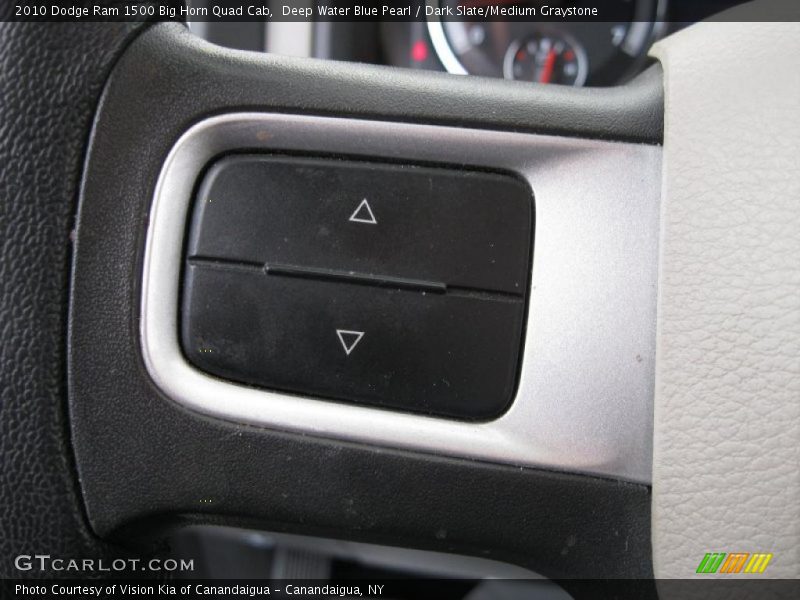 Deep Water Blue Pearl / Dark Slate/Medium Graystone 2010 Dodge Ram 1500 Big Horn Quad Cab