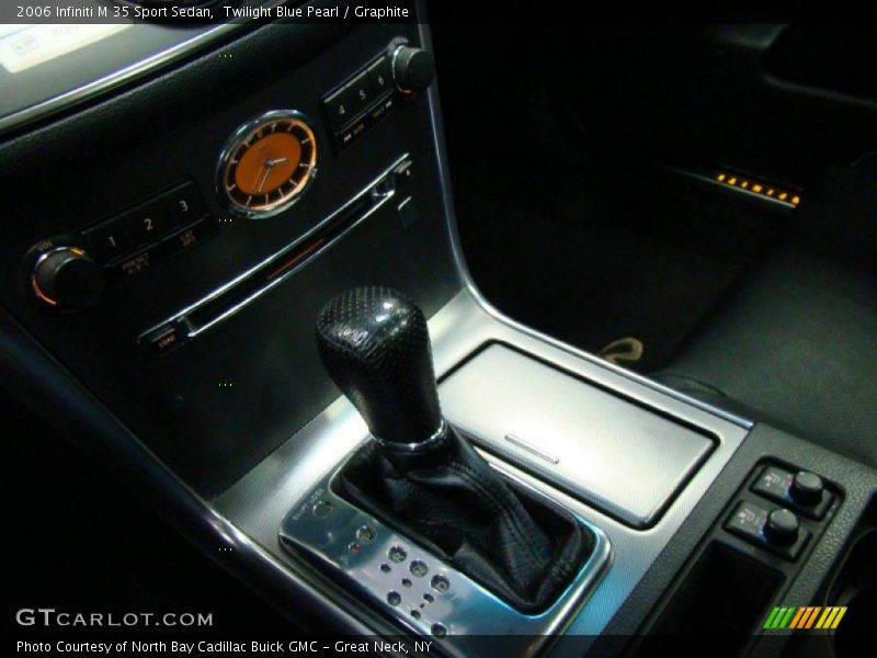 Twilight Blue Pearl / Graphite 2006 Infiniti M 35 Sport Sedan