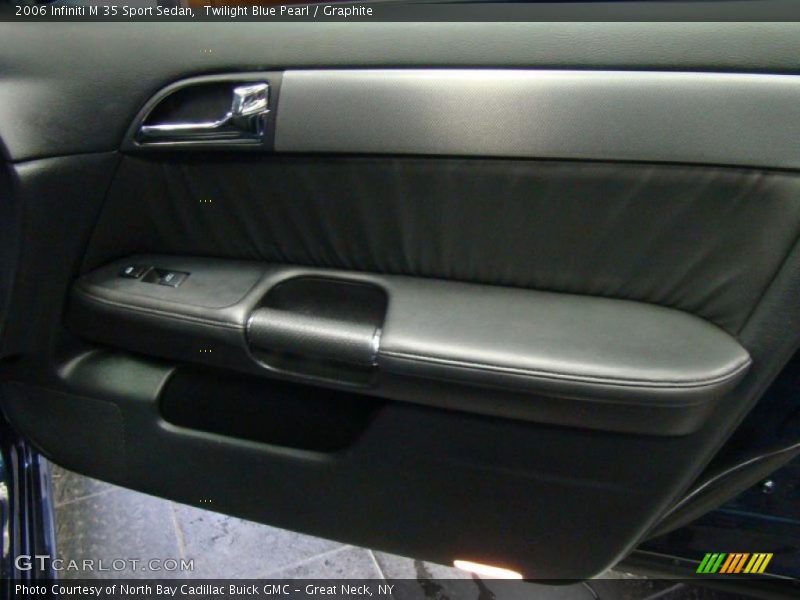 Twilight Blue Pearl / Graphite 2006 Infiniti M 35 Sport Sedan