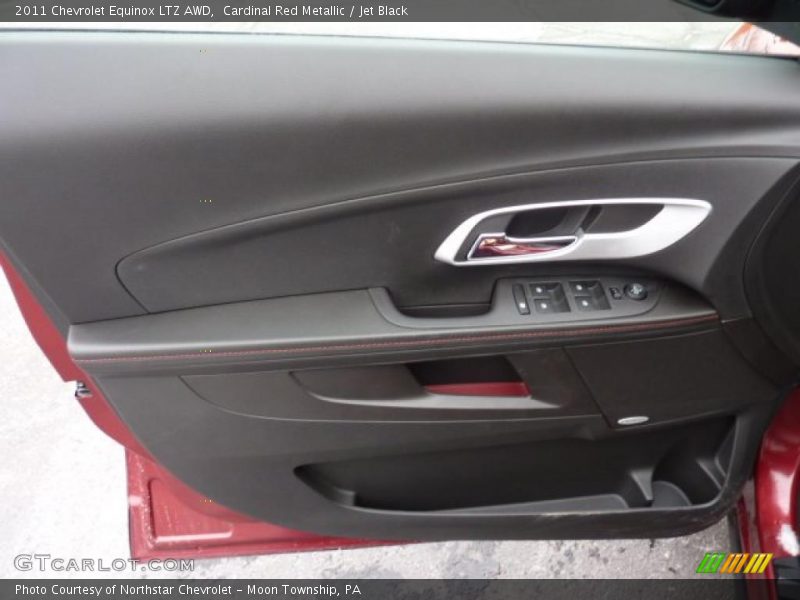 Cardinal Red Metallic / Jet Black 2011 Chevrolet Equinox LTZ AWD