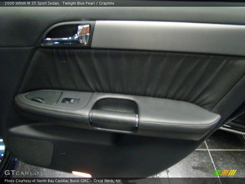 Twilight Blue Pearl / Graphite 2006 Infiniti M 35 Sport Sedan