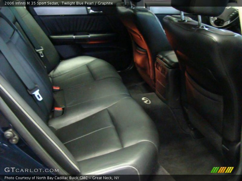 Twilight Blue Pearl / Graphite 2006 Infiniti M 35 Sport Sedan