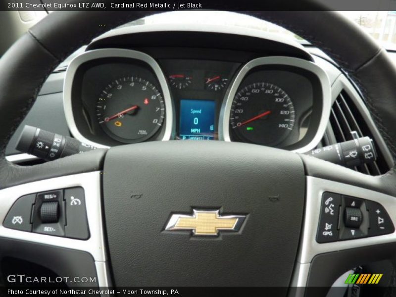 Controls of 2011 Equinox LTZ AWD