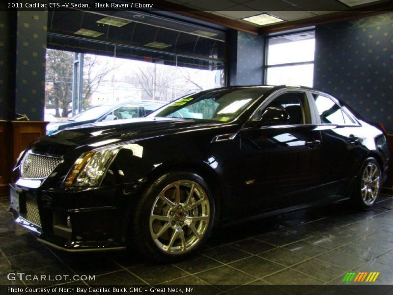 Black Raven / Ebony 2011 Cadillac CTS -V Sedan