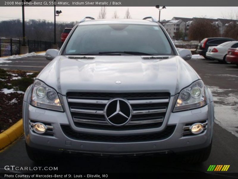 Iridium Silver Metallic / Black 2008 Mercedes-Benz GL 550 4Matic