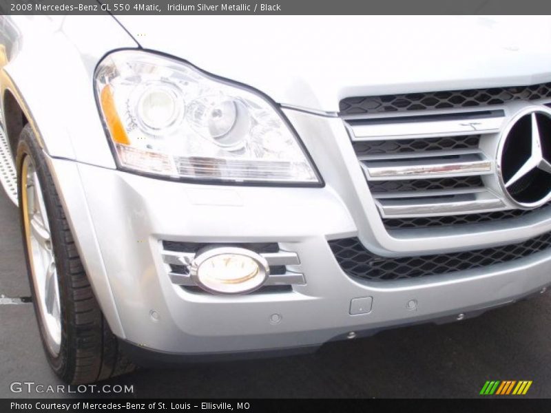 Iridium Silver Metallic / Black 2008 Mercedes-Benz GL 550 4Matic