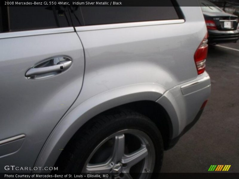 Iridium Silver Metallic / Black 2008 Mercedes-Benz GL 550 4Matic