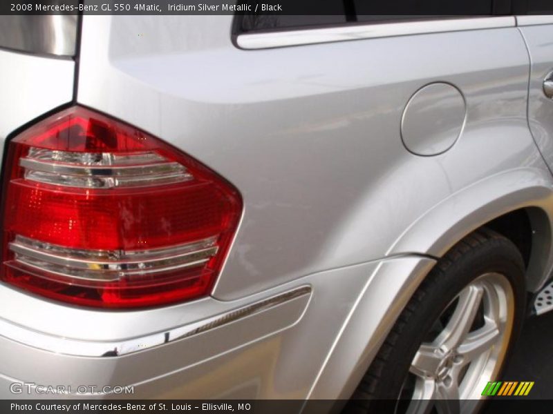 Iridium Silver Metallic / Black 2008 Mercedes-Benz GL 550 4Matic
