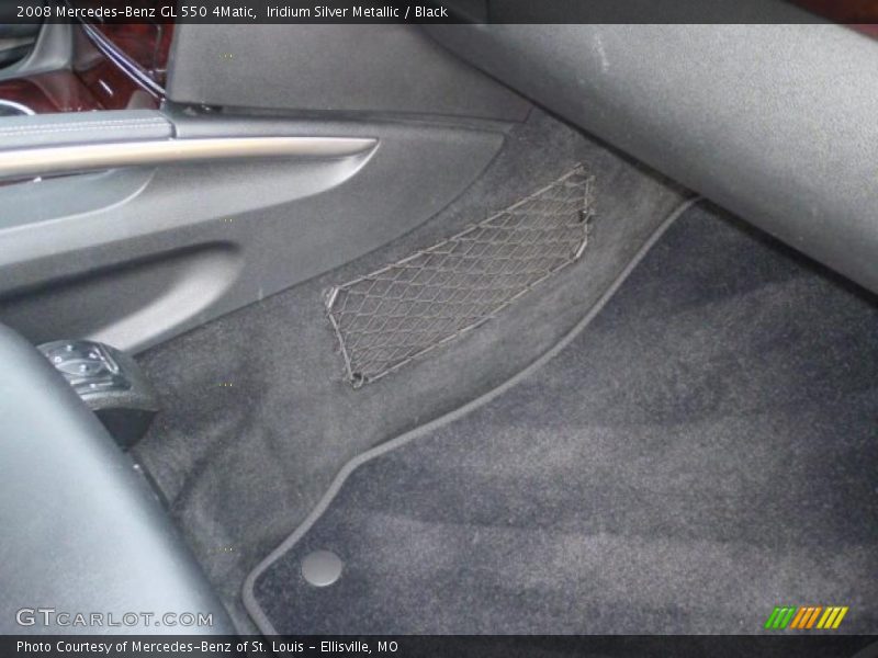 Iridium Silver Metallic / Black 2008 Mercedes-Benz GL 550 4Matic
