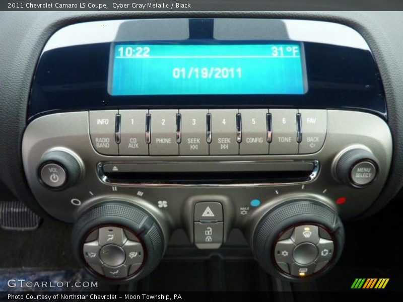 Controls of 2011 Camaro LS Coupe