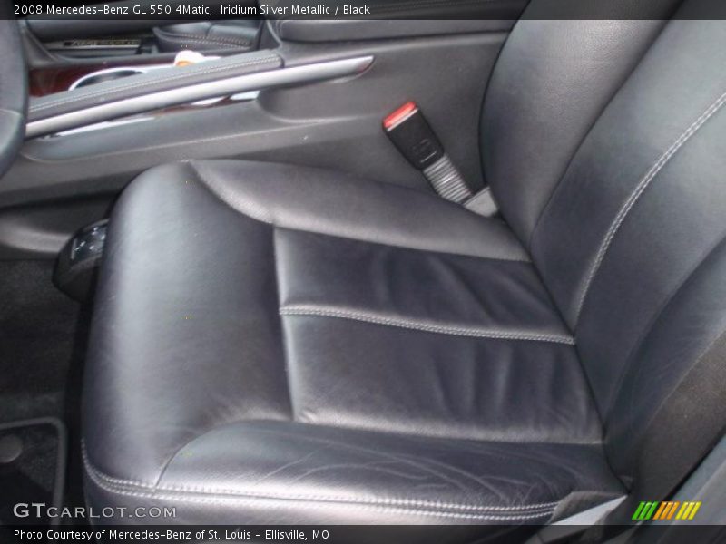 Iridium Silver Metallic / Black 2008 Mercedes-Benz GL 550 4Matic