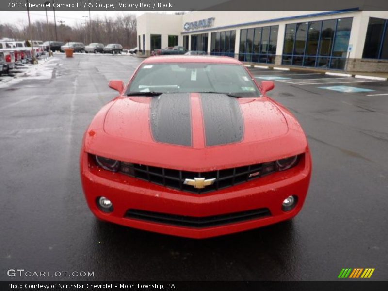 Victory Red / Black 2011 Chevrolet Camaro LT/RS Coupe