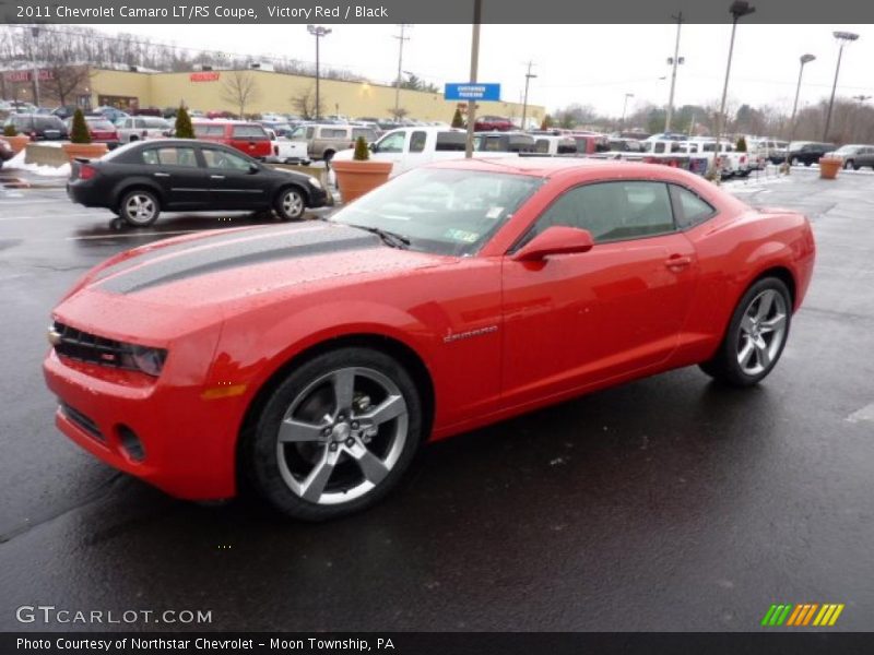 Victory Red / Black 2011 Chevrolet Camaro LT/RS Coupe
