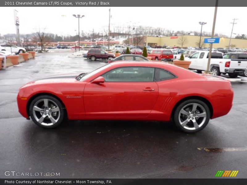 Victory Red / Black 2011 Chevrolet Camaro LT/RS Coupe