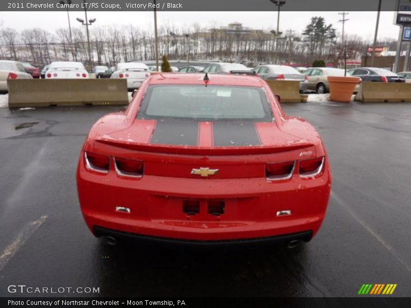 Victory Red / Black 2011 Chevrolet Camaro LT/RS Coupe