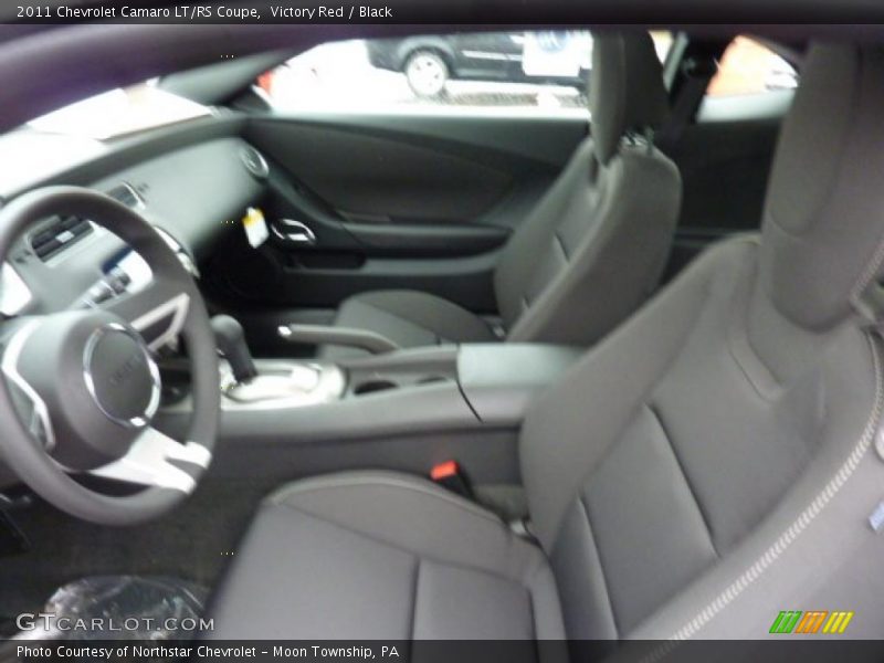 Victory Red / Black 2011 Chevrolet Camaro LT/RS Coupe