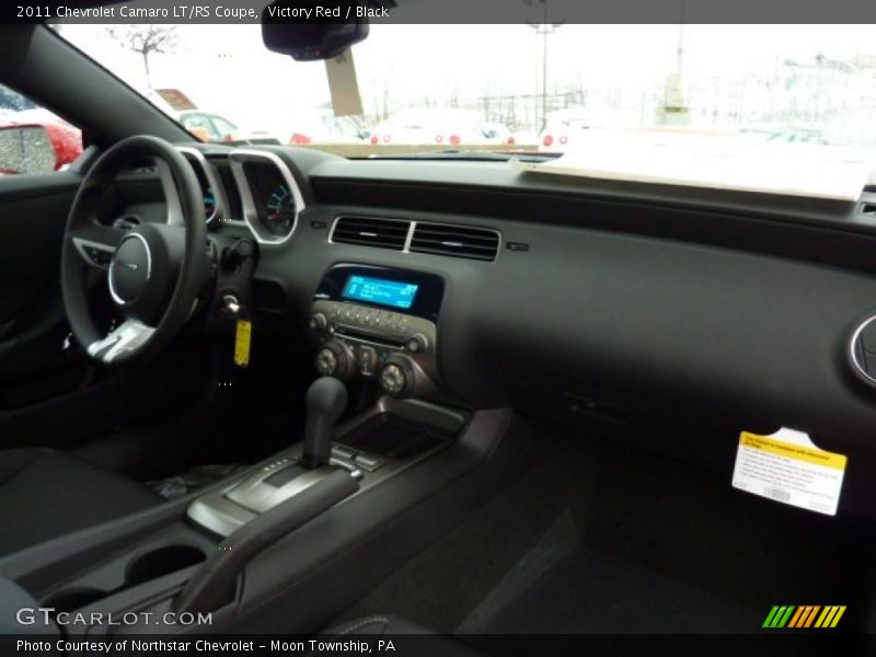 Victory Red / Black 2011 Chevrolet Camaro LT/RS Coupe