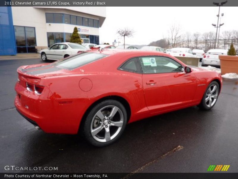 Victory Red / Black 2011 Chevrolet Camaro LT/RS Coupe