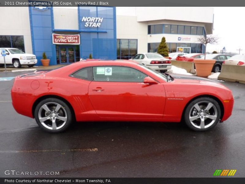 Victory Red / Black 2011 Chevrolet Camaro LT/RS Coupe
