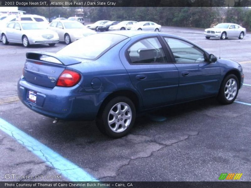 Atlantic Blue Pearl / Dark Slate Gray 2003 Dodge Neon SXT