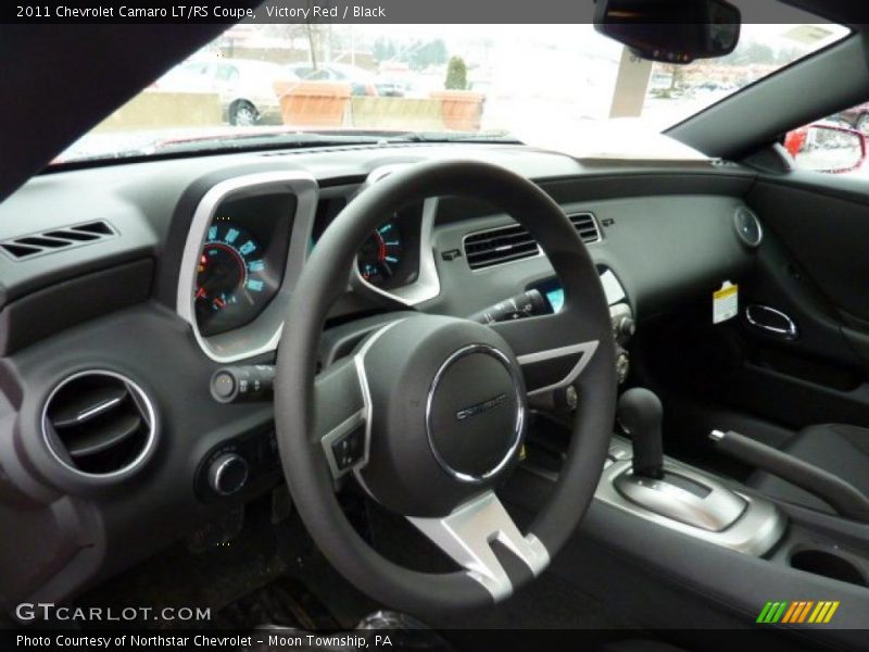 Victory Red / Black 2011 Chevrolet Camaro LT/RS Coupe