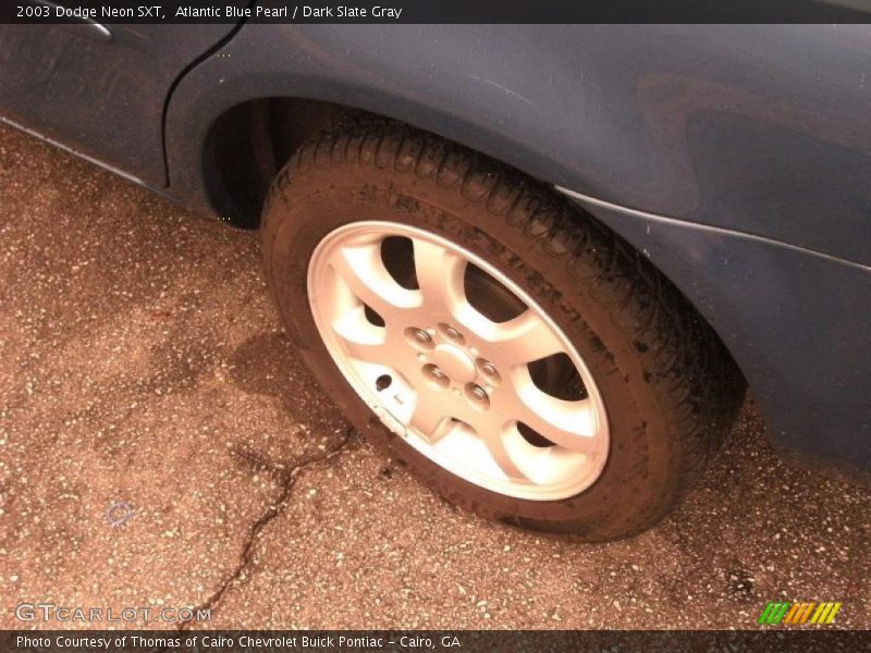 Atlantic Blue Pearl / Dark Slate Gray 2003 Dodge Neon SXT