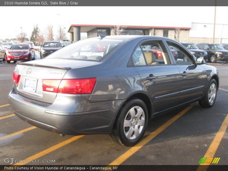 Slate Blue / Gray 2010 Hyundai Sonata GLS