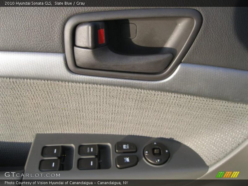 Slate Blue / Gray 2010 Hyundai Sonata GLS