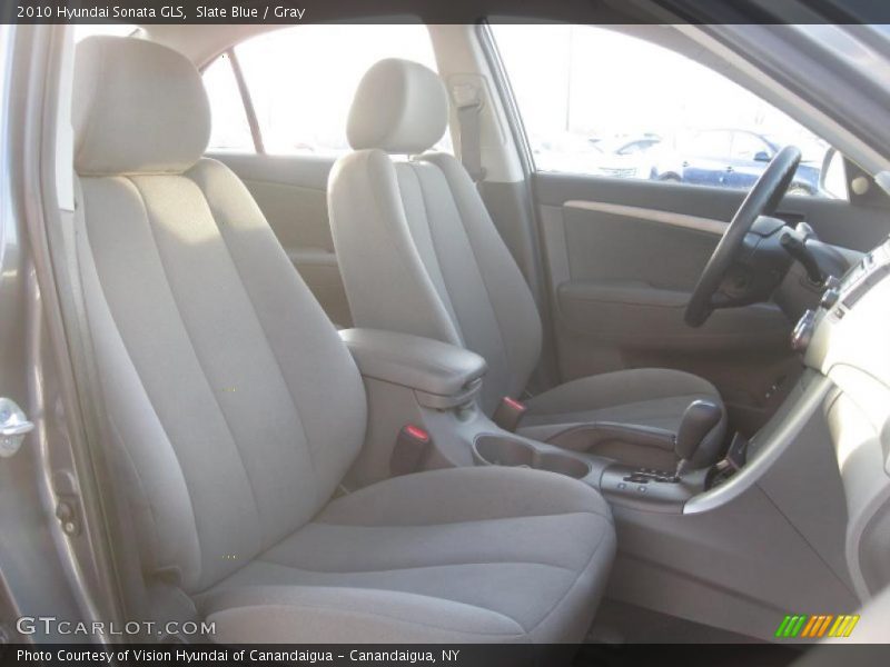 Slate Blue / Gray 2010 Hyundai Sonata GLS