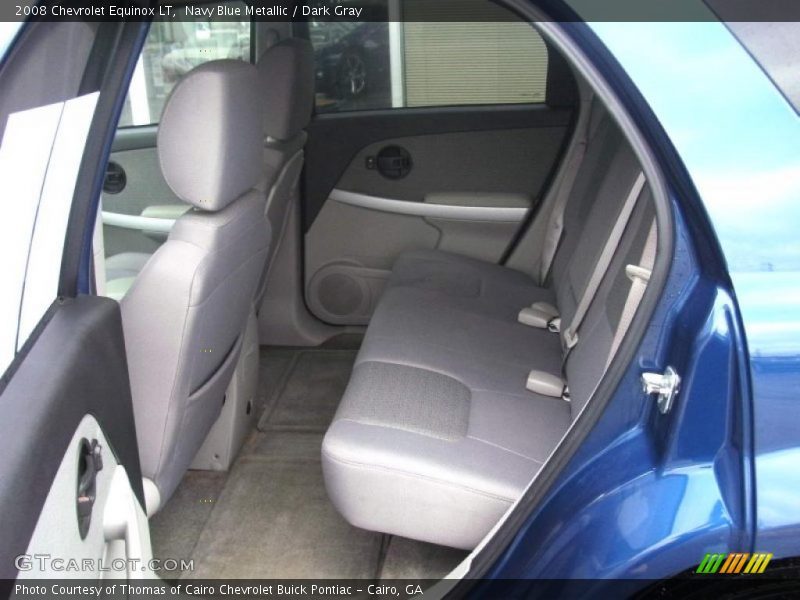 Navy Blue Metallic / Dark Gray 2008 Chevrolet Equinox LT