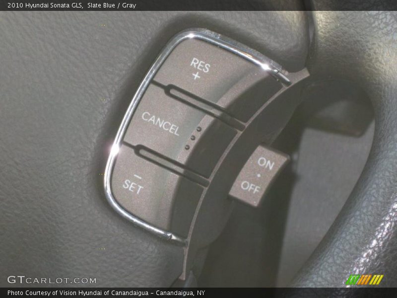 Slate Blue / Gray 2010 Hyundai Sonata GLS