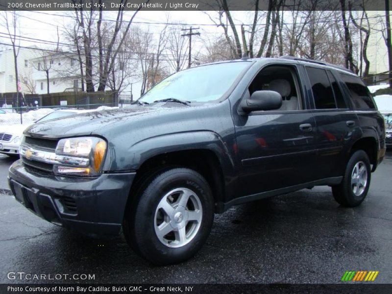 Dark Gray Metallic / Light Gray 2006 Chevrolet TrailBlazer LS 4x4