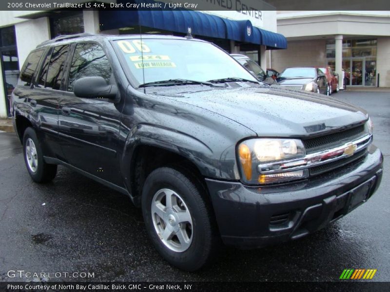 Dark Gray Metallic / Light Gray 2006 Chevrolet TrailBlazer LS 4x4