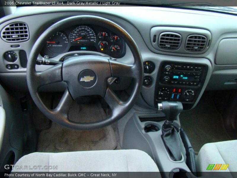 Dark Gray Metallic / Light Gray 2006 Chevrolet TrailBlazer LS 4x4