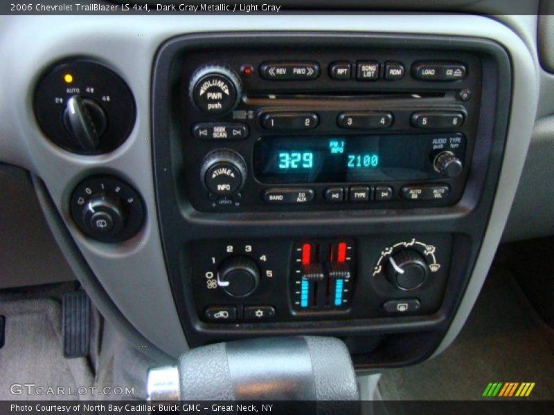 Dark Gray Metallic / Light Gray 2006 Chevrolet TrailBlazer LS 4x4