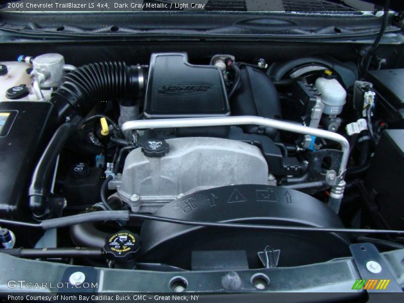 Dark Gray Metallic / Light Gray 2006 Chevrolet TrailBlazer LS 4x4