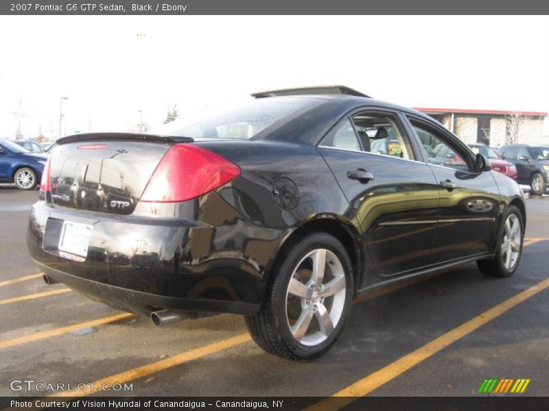 Black / Ebony 2007 Pontiac G6 GTP Sedan