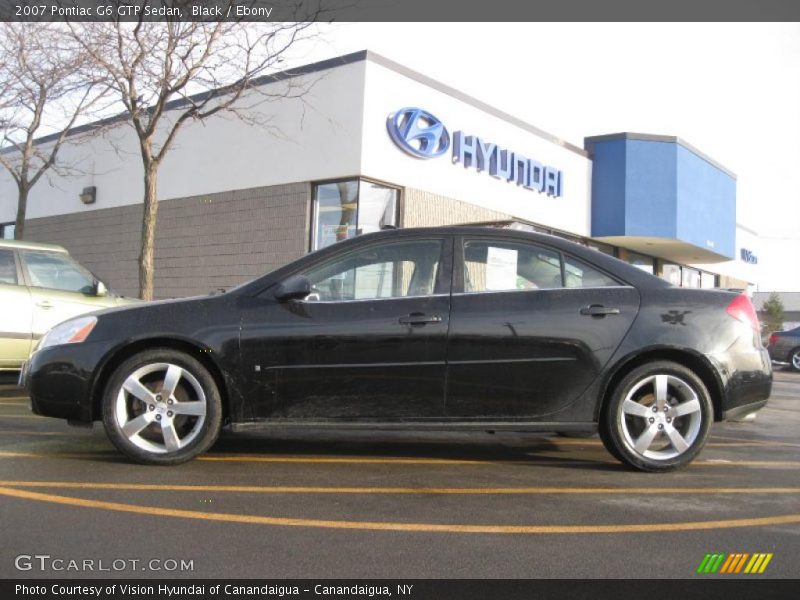 Black / Ebony 2007 Pontiac G6 GTP Sedan