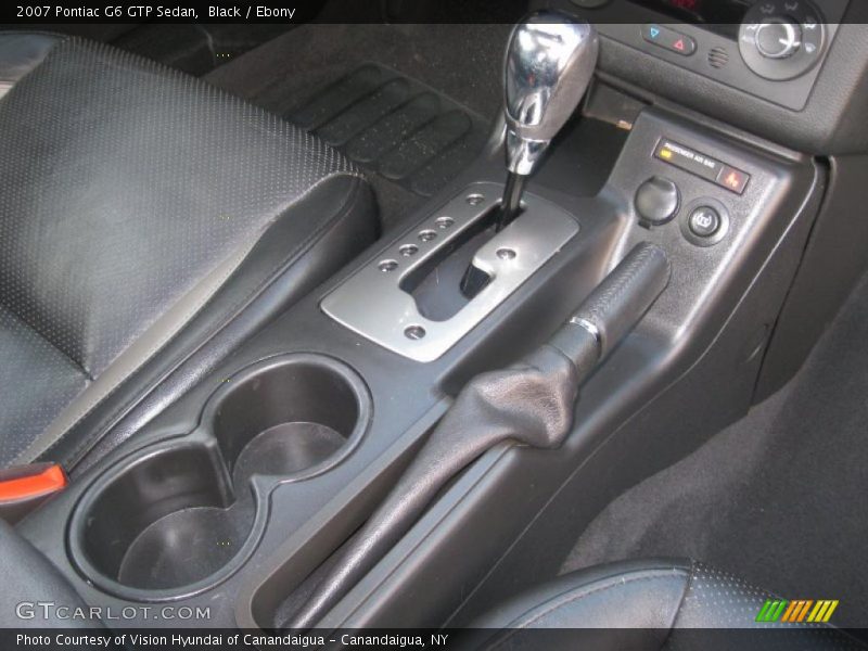 Black / Ebony 2007 Pontiac G6 GTP Sedan