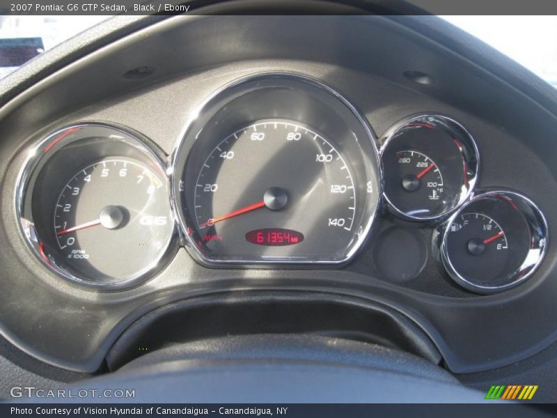 Black / Ebony 2007 Pontiac G6 GTP Sedan