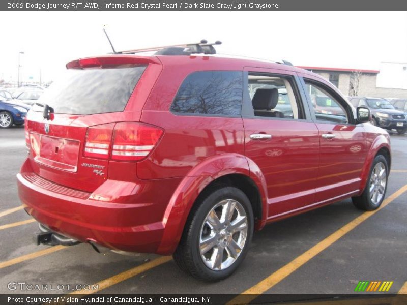  2009 Journey R/T AWD Inferno Red Crystal Pearl