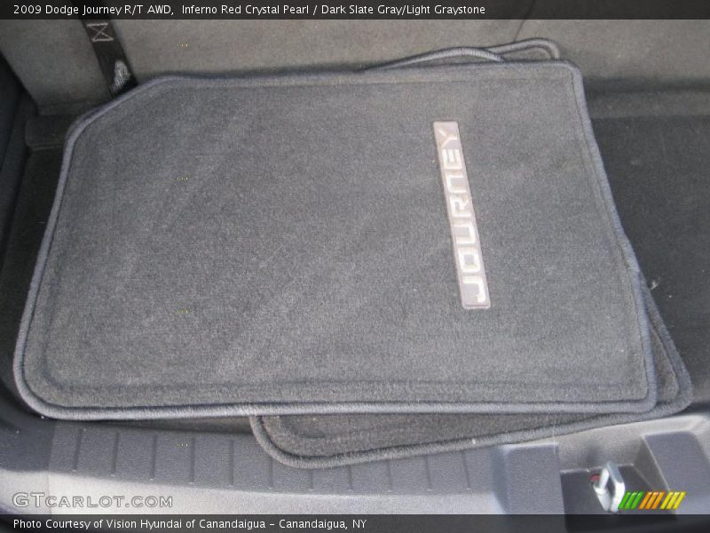 Inferno Red Crystal Pearl / Dark Slate Gray/Light Graystone 2009 Dodge Journey R/T AWD