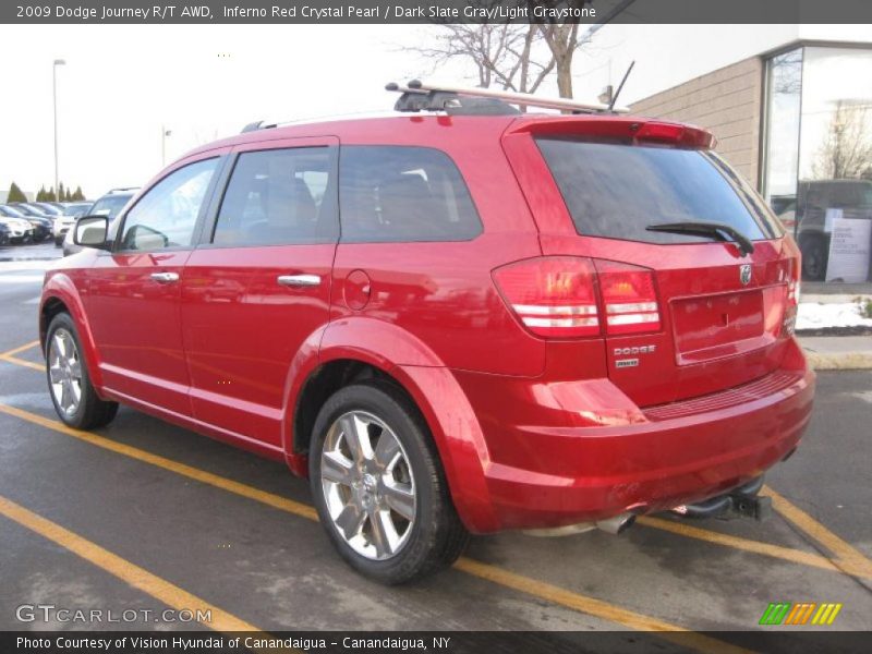  2009 Journey R/T AWD Inferno Red Crystal Pearl