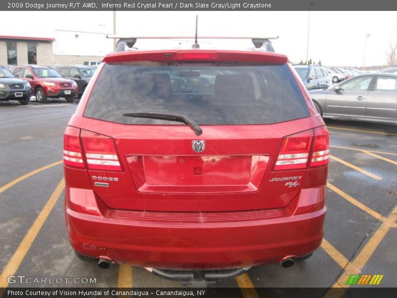  2009 Journey R/T AWD Inferno Red Crystal Pearl