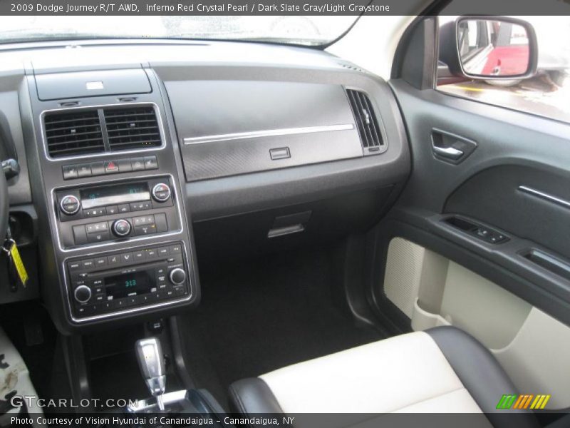 Inferno Red Crystal Pearl / Dark Slate Gray/Light Graystone 2009 Dodge Journey R/T AWD