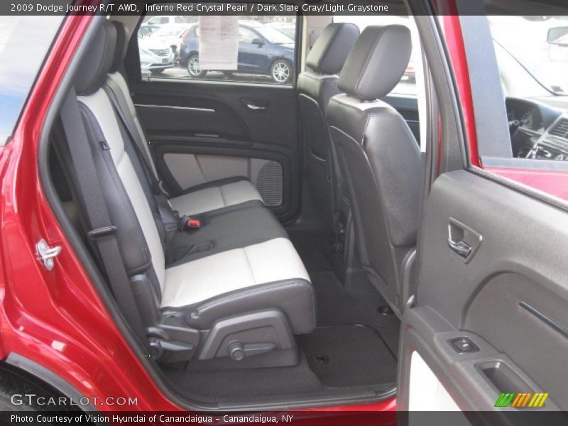  2009 Journey R/T AWD Dark Slate Gray/Light Graystone Interior