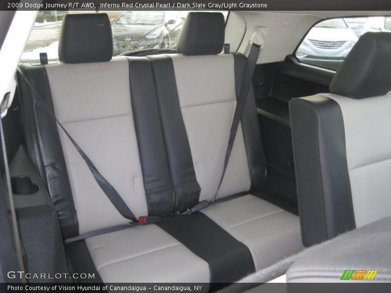  2009 Journey R/T AWD Dark Slate Gray/Light Graystone Interior